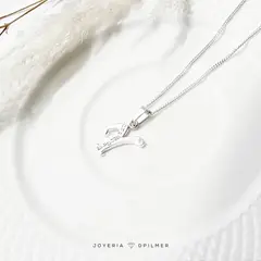 JOYERIA D'PILMER - CADENA CON DIJE INICIAL LETRA Y