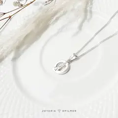 GENERICO - CADENA CON DIJE INICIAL PLATA