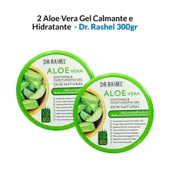 GENERICO - 2 Aloe Vera Gel Calmante e Hidratante 300gr Dr Rashel