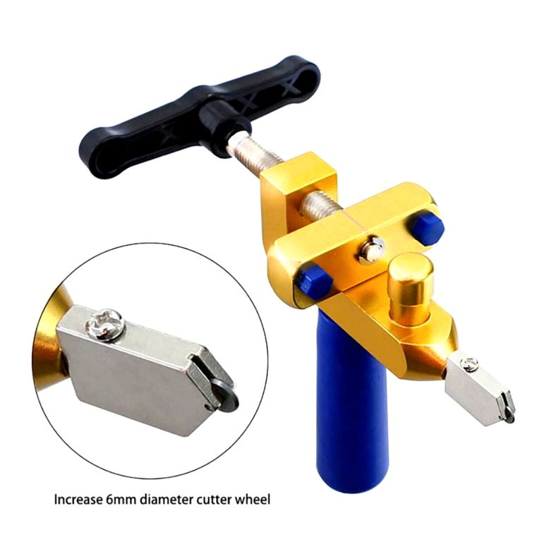 CORTADOR PARA VIDRIOS Y AZULEJOS 2 EN 1 CORTA Y DIVIDE