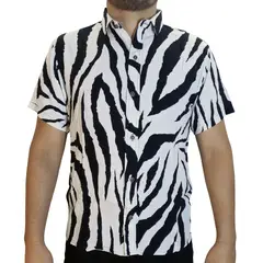 GENERICO - Camisa Kreemp Chalis Manga Corta Para Hombre - Crema