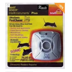 GENERICO - Repelente Super Ultrasonic Pest Chaser para roedores efectivo