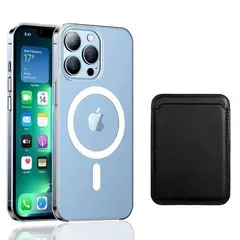 OEM - Carcasa para iPhone 15 PRO MAX Protector Mag Safe Wallet