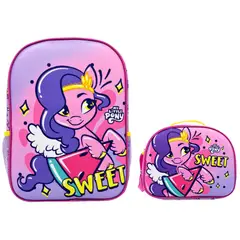CHILDRENS CLUB - Pack Escolar Nido Mochila y Lonchera My Little Pony