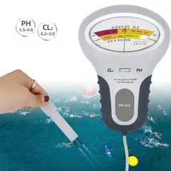 OEM - Medidor de PH y Cl2 Cloro Residual Piscina Acuario Agua