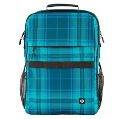 HP - Mochila Campus Xl 16” Efecto Xl Tartan A Cuadros 7j594aa