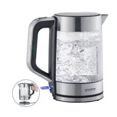 SEVERIN - Hervidor Eléctrico WK 3420 Cristal 1.7Litros