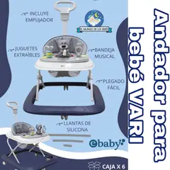 EBABY - Andador Musical Para Bebe Didáctico VARI