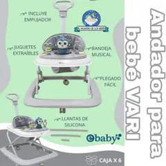 EBABY - Andador Musical Para Bebe Didáctico VARI