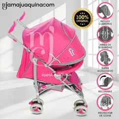 FLIPPER - Coche Bastón Deportivo «SUPREME» Pink Dark