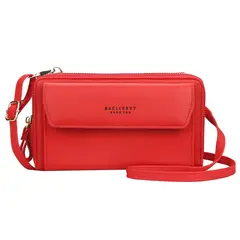 BAELLERRY - Cartera de Cuero Vegano PU para dama N0109