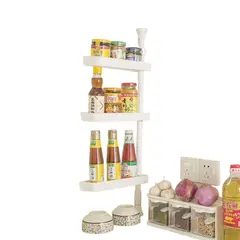 INSPIRA - Estante organizador giratorio de especias 3 niveles para cocina