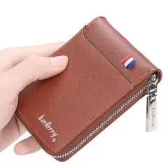 BAELLERRY - Moderna billetera de cuero vegano PU K9105