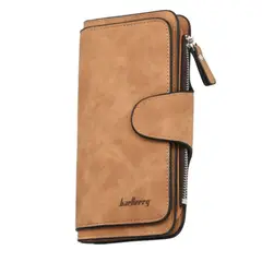 BAELLERRY - Billetera de cuero vegano PU para dama N2345