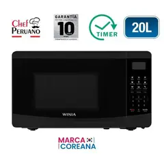 WINIA - HORNO MICROONDAS 20 L - WMN-20WCB