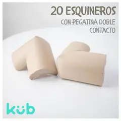 KUB - Cubre Esquinas contra Golpes Bebés Seguridad 20pcs