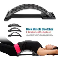 GENERICO - Soporte Lumbar Ergonómico Masajeador Corrector De Espalda Postura