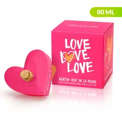 AGATHA RUIZ DE LA PRADA - Fragancia para Mujer Love Eau de Toilette 80 ml
