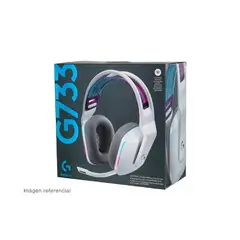 LOGITECH - Audifono Gaming G G733 LIGHTSPEED RGB Wireless White