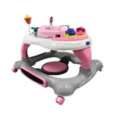 BABY KITS - Andador con Centro de Actividades Saltarín 360° Rosado