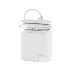 WIWU - Protector para cargador de Macbook 87W - Blanco
