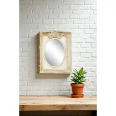 GENERICO - Espejo Jónico Wash Blanco