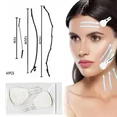 GENERICO - Cintas Facial Bandas Adhesivas 40 Unidades