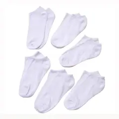 RYBIU IMPORT - Pack 6 Medias Taloneras Suaves Mujer