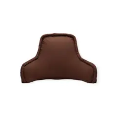 GENERICO - Cojín Anatomico Extra Grande Marrón Con Funda
