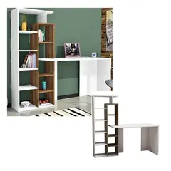 AMUEBLE - Escritorio de Melamina oficina y hogar *Satelite* Tiendas