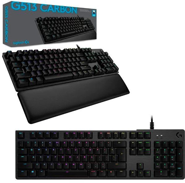 Teclado Gaming G G513 Carbon RGB GX Brown