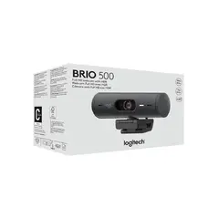 LOGITECH - Camara Web Brio 500 Grafito