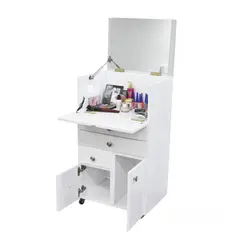 GENERICO - Velador Tocador Con Espejo Azumi Armado - Gaudi