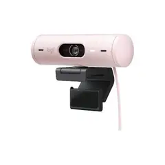 LOGITECH - Camara Web Brio 500 Rosado