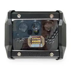 GENERICO - Barra Led Neblinero 24w Lupa Luz Blanca 8 Led Auto Moto