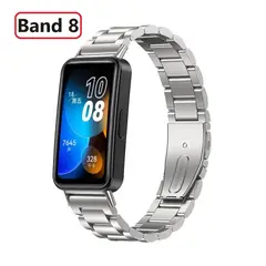 GENERICO - Correa de Eslabones compatible con Huawei Band 8