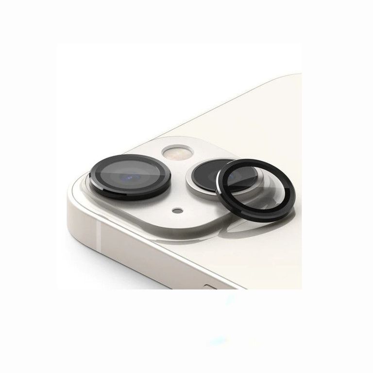 Mica de Vidrio Individual Para Iphone 15/15 Plus Plus - Negro