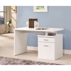 DECOHOME - Escritorio de Melamina Real Sociedad - Blanco