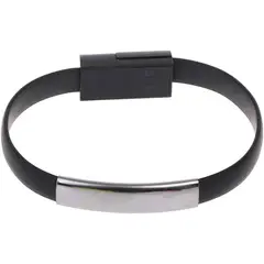 GENERICO - Cable pulsera conector universal usb/iphone 5 de silicona - verde