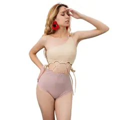 LIMA BIKINI - Ropa De Baño Entera Mujer Cintura Cruzada