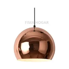 GENERICO - Lámpara colgante de oro rosa