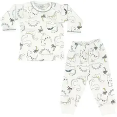 GENERICO - Pijama Bebe Niño - Algodon - Dinos