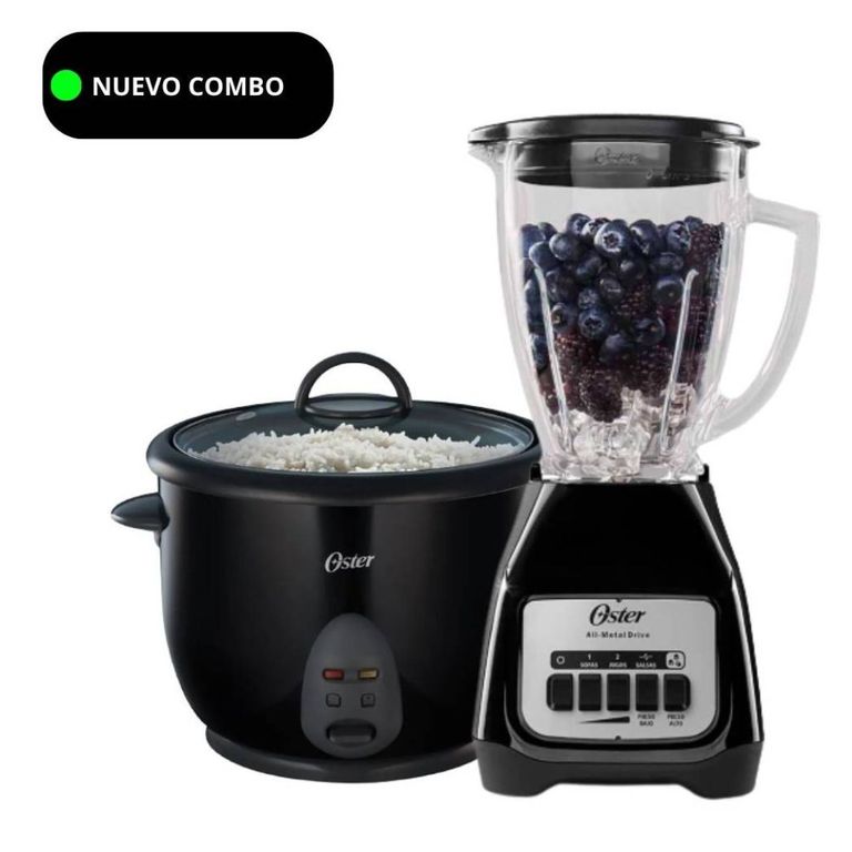 Combo Licuadora 2V BLSTKAGBPB + Olla Arrocera 1.8 Litros 1700B