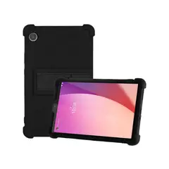 FUNDAANTIGOLPES - Funda Silicona Negro para tablet Lenovo Tab M8