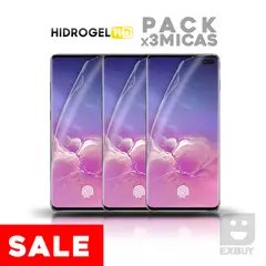 GENERICO - Pack X3 de Micas Hidrogel Full HD para Xiaomi Redmi Note10