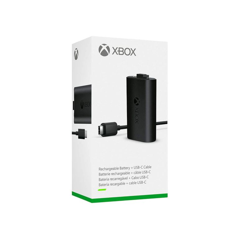 Bateria Recargable Xbox + Cable Usb - C.