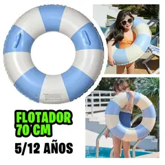 GENERICO - Flotador para Niños Aro 70cm piscina inflable Niño Niña
