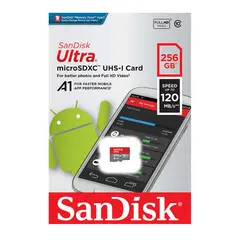 SANDISK - Memoria Ultra Micro SDXC 256GB UHS-I Card