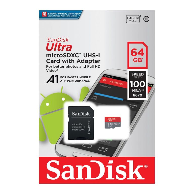 Memoria Ultra Micro SDXC 64GB UHS-I