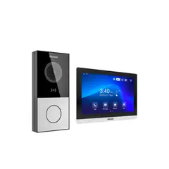 AKUVOX - Kit videoportero Smart IP Deluxe E12S Pantalla Wifi C319A